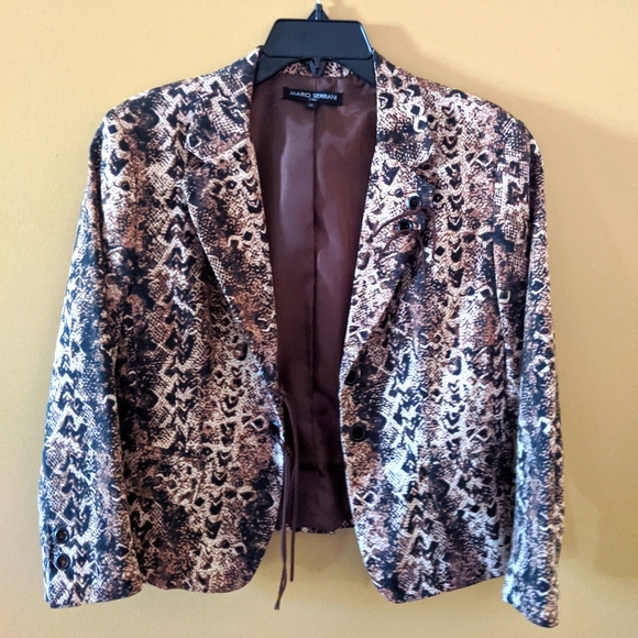 Mario Serrani Italy Animal Print Ladies - Picture 1 of 4